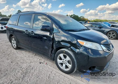2017 Toyota Sienna Le from USA, damaged, VIN 5TDKZ3DC4HS854986